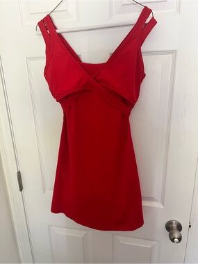 SoftlyZero™ QuickDry Double Straps 2-in-1 Pocket Mini Tennis Active Dress New
